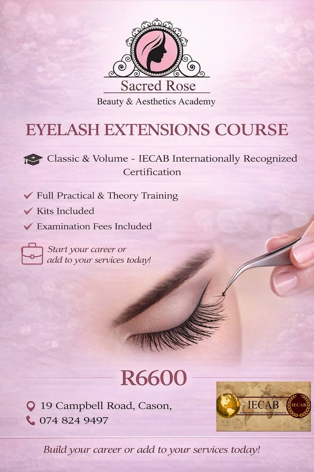 Eyelash Extensions Course